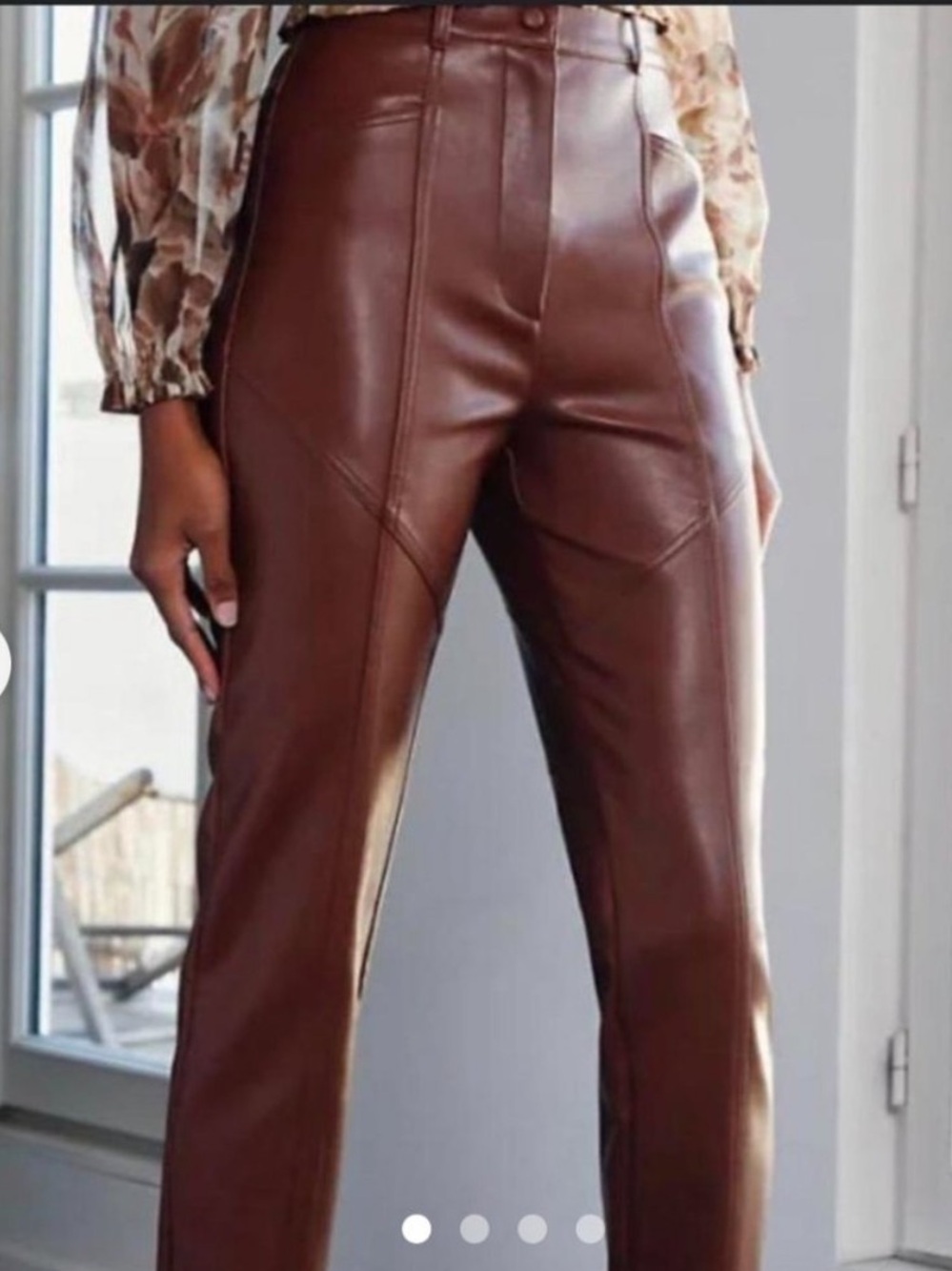 NWT Wilfred Rebel Cognac Pant